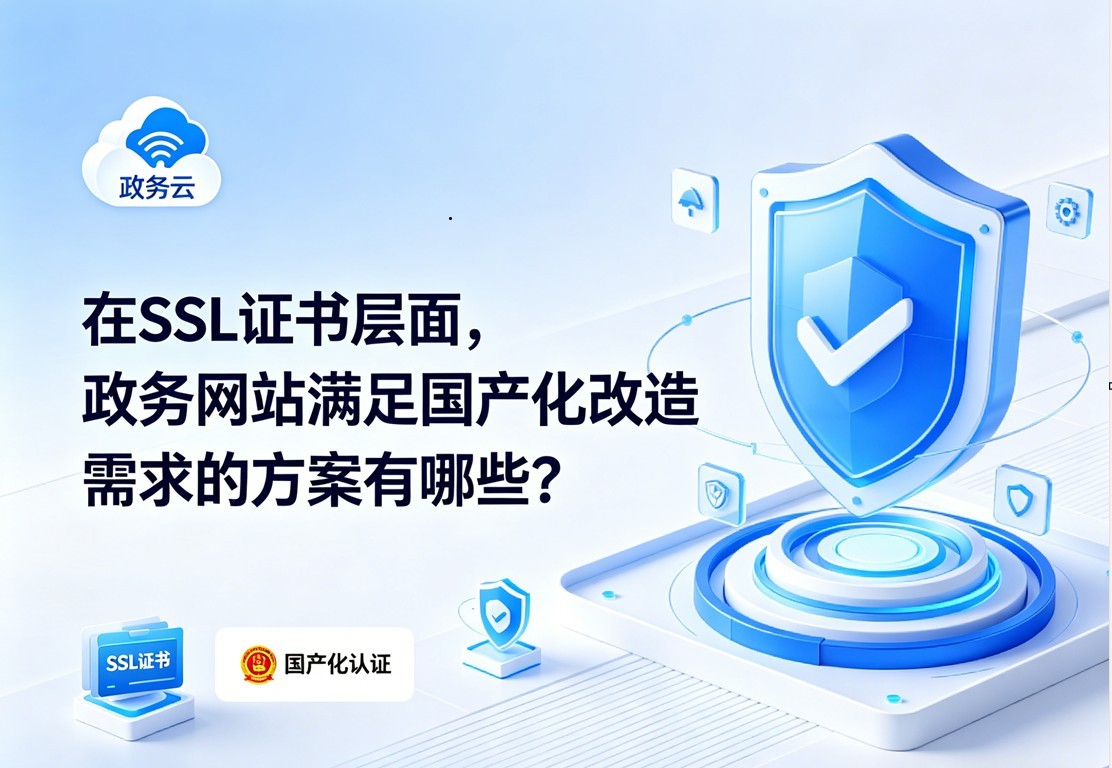 在SSL证书层面，政务网站满足国产化改造需求的方案有哪些？.jpg